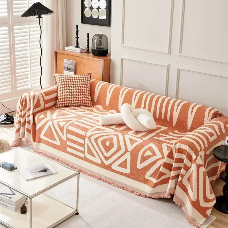 Bohemian Style Sofa Slipcover