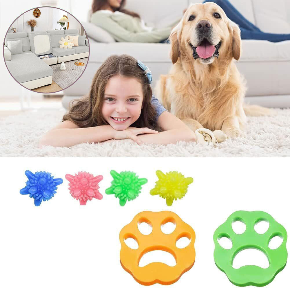 4x Laundry Pet Hair Remover