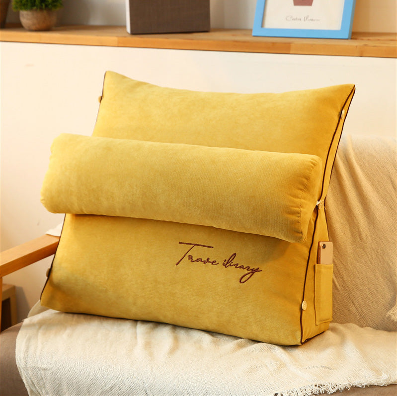 Luxury Backrest Reading Pillow (Cover only)